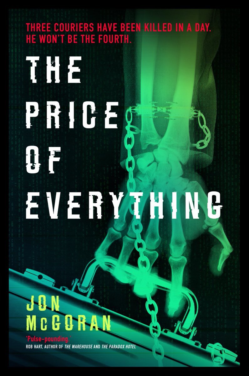 The delivery is everything! 
Check out the cover for upcoming cyberpunk thriller, #ThePriceOfEverything…
<a href="/Solarisbooks/">Solaris Books</a>
scifinow.co.uk/news/the-price…