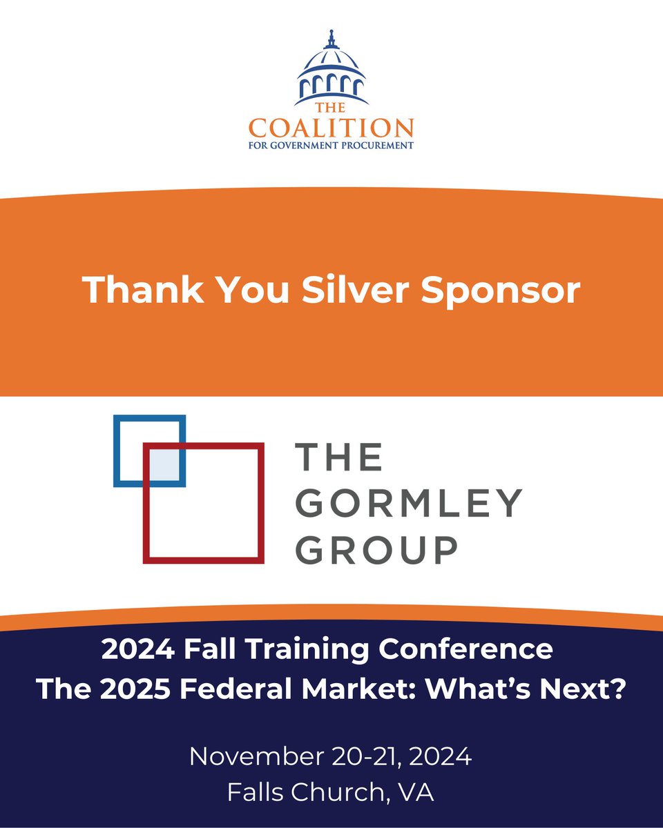 The Coalition for Government Procurement tweet media