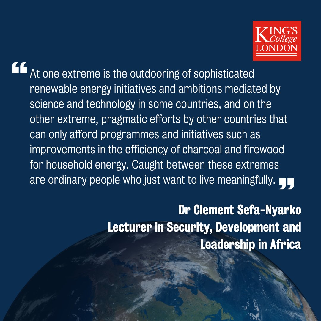 King's College London (@kingscollegelon) on Twitter photo <a href="/FransBerkhout/">Frans Berkhout</a> <a href="/kclgeography/">King's Geography</a> <a href="/KCLSustainable/">King’s Climate & Sustainability</a> <a href="/KingsSSPP/">King's Social Science & Public Policy</a> <a href="/Kings_SGA/">King's Global Affairs</a> Dr Clement Sefa-Nyarko (<a href="/SefaNyarko/">Sefa-Nyarko Clement, PhD</a>), Lecturer in Security, Development and Leadership <a href="/ALC_KCL/">African Leadership Centre</a> <a href="/Kings_SGA/">King's Global Affairs</a> reflects on his time at #COP29 in Baku including the extreme differences between the different countries attending the UN climate summit. ⬇️ #KingsatCOP <a href="/FransBerkhout/">Frans Berkhout</a> <a href="/kclgeography/">King's Geography</a> <a href="/KCLSustainable/">King’s Climate & Sustainability</a> <a href="/KingsSSPP/">King's Social Science & Public Policy</a> <a href="/Kings_SGA/">King's Global Affairs</a> Dr Clement Sefa-Nyarko (<a href="/SefaNyarko/">Sefa-Nyarko Clement, PhD</a>), Lecturer in Security, Development and Leadership <a href="/ALC_KCL/">African Leadership Centre</a> <a href="/Kings_SGA/">King's Global Affairs</a> reflects on his time at #COP29 in Baku including the extreme differences between the different countries attending the UN climate summit. ⬇️ #KingsatCOP