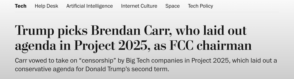 Patriot_Merlin's tweet photo. So the Washington Post is still pushing Project 2025! Oh no!! Now every pick Trump makes will get some sort of fear campaign against them!
I didnt read the article because its behind a paywall!
#Trump2024 #MAGA #FuckMSM https://t.co/XzhrZ4g08P