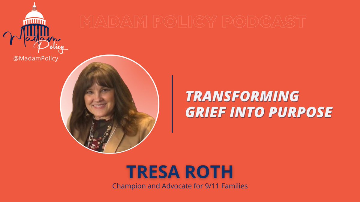 MadamPolicy's tweet image. As @FBIAgentsAssoc prepares for its annual G-Man Honors fundraising gala this week, Tresa Roth, champion &amp;amp; advocate for 9/11 families, joins host @EDeeMartin &amp;amp; Jean O’Connor, exec dir. of @FBIAgentsAssoc, to talk about how to navigate grief, honoring her late husband @FBI SA Bob…