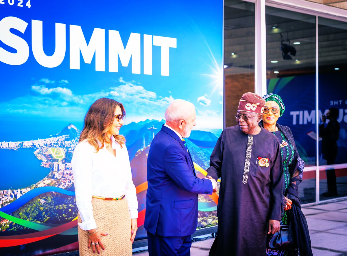 Nigeria is set to present its case for membership in the G20 Group of Nations as part of our 4D Renewed Hope Policy for Global Engagement and Diplomacy.

Here are ten reasons why Nigeria should be admitted as a member of the G20:

<a href="/NigeriaMFA/">Ministry of Foreign Affairs, Nigeria 🇳🇬</a> <a href="/NigeriaGov/">Government of Nigeria</a> 

#G20Brasil2024