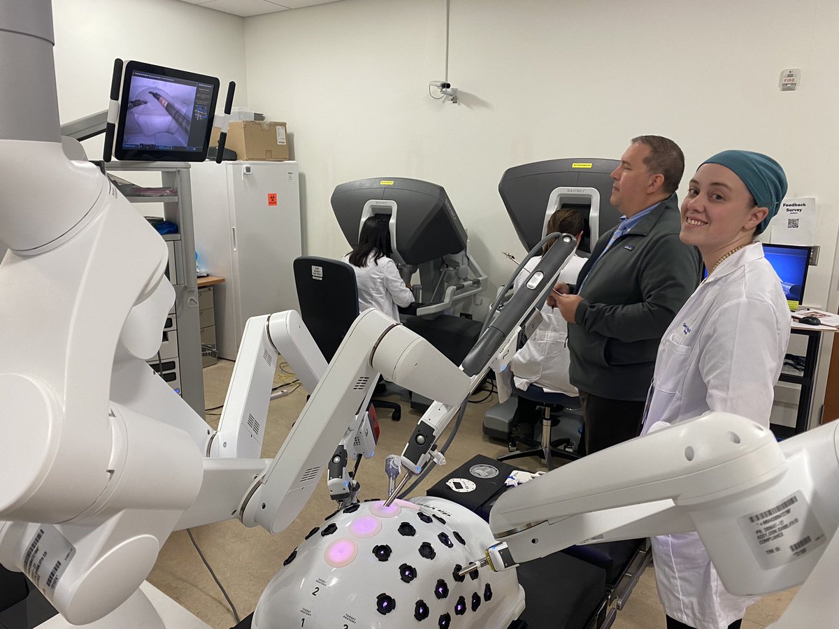DukeSEAL (@seal_duke) on Twitter photo Last week interns <a href="/CherylZoggMDPhD/">Cheryl K. Zogg</a> <a href="/simplyy_ruby/">Ruby Lopez</a> and Dr. Gallagher got started on robot hernias, but now it’s time for JARs & Lab2s to work with Dr. Michaels and <a href="/PhilipAFong/">Philip A. Fong MD</a> on Weds! (Pssst - if you were thinking of not attending - the DV5 is set up for the lab!)
<a href="/DukeSurgRes/">Duke General Surgery Residency</a> Last week interns <a href="/CherylZoggMDPhD/">Cheryl K. Zogg</a> <a href="/simplyy_ruby/">Ruby Lopez</a> and Dr. Gallagher got started on robot hernias, but now it’s time for JARs & Lab2s to work with Dr. Michaels and <a href="/PhilipAFong/">Philip A. Fong MD</a> on Weds! (Pssst - if you were thinking of not attending - the DV5 is set up for the lab!)
<a href="/DukeSurgRes/">Duke General Surgery Residency</a>