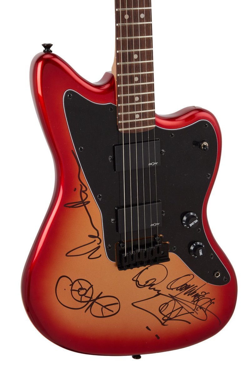 Please consider bidding on a signed Squier Contemporary Active Jazzmaster HH Guitar 
(by <a href="/vurnt22/">Vernon Reid</a>  @revdaddylove <a href="/DougWimbish/">Doug Wimbish</a> <a href="/WillCalhounDrum/">Will Calhoun</a> )  All proceeds to benefit <a href="/SweetRelief/">Sweet Relief Musicians Fund</a>  Musicians Fund

bid.juliensauctions.com/lot-details/in…