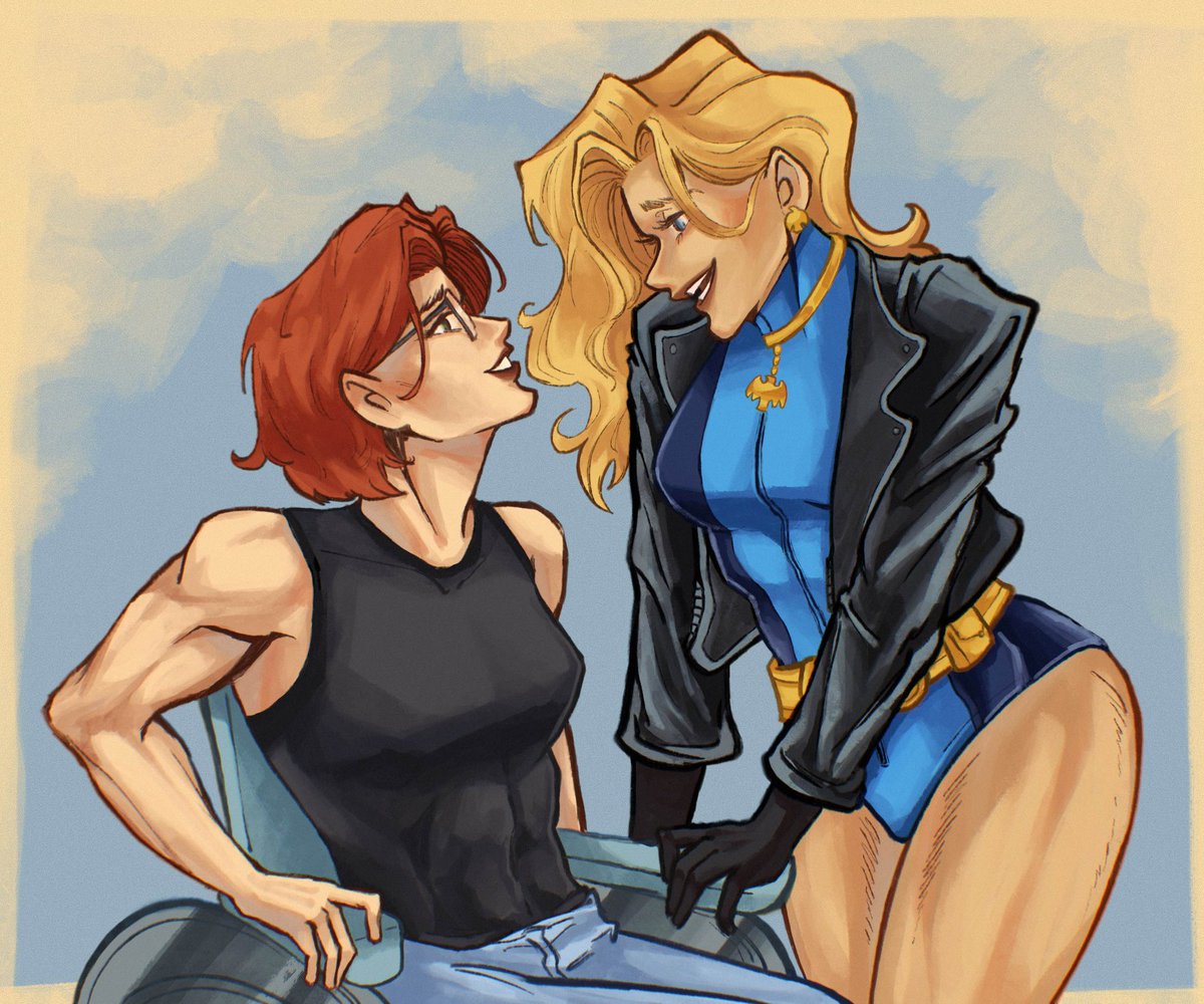 The lesbians ever 
#dinahbabs #BarbaraGordon #dinahlance #birdsofprey