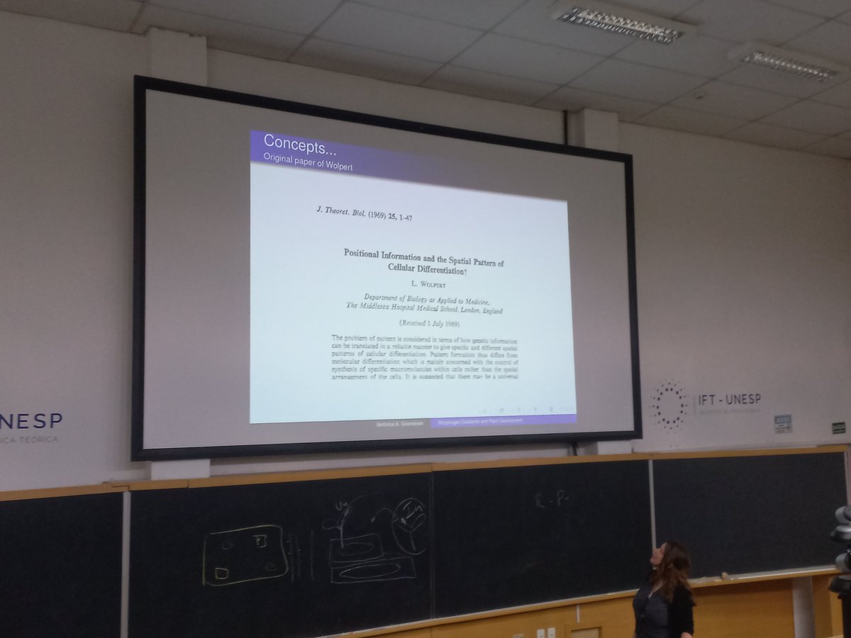 Now <a href="/VGrieneisen/">Veronica Grieneisen</a> discusses multiple examples of evo-devo in order to explore pattern formation via evolutionary processes. It's interesting that evolutionary processes vary under different contexts, from biological to cultural, do we have a real theory of evolution?