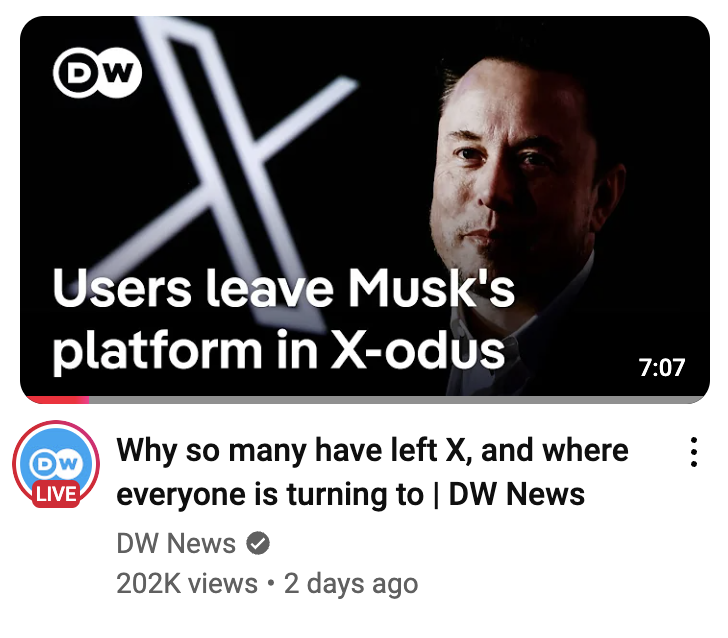 AmazonMiller's tweet image. Why so many have left X, and where everyone is turning to

youtube.com/watch?v=U-5Q03…