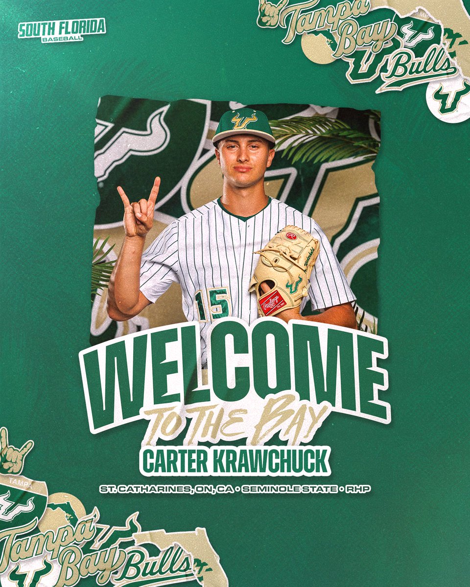 Can't wait to have <a href="/CarterKrawchuk/">Carter Krawchuk</a> chucking it in Green &amp; Gold!

#HornsUp 🤘