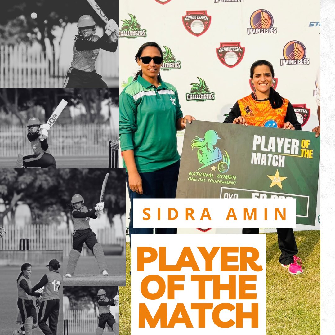 The day belongs to us 
Our players <a href="/SidraAmin31/">Sidra Amin</a> &amp; <a href="/iramkhan210/">Iram Javed</a> brilliantly performed today🏏👏🙌
⏭️ Iram Javed: 126 Runs on 97 Balls  
⏭️sidra Amin : 53 runs on 43 balls

Keep it up girls 

#womencricket #kinnaird