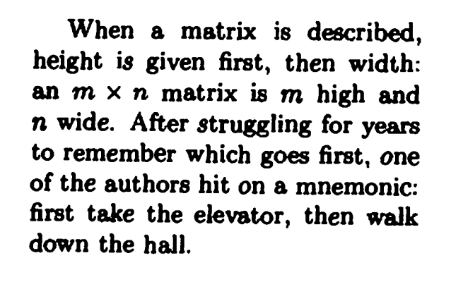 You will never forget what m and n stand for with this one