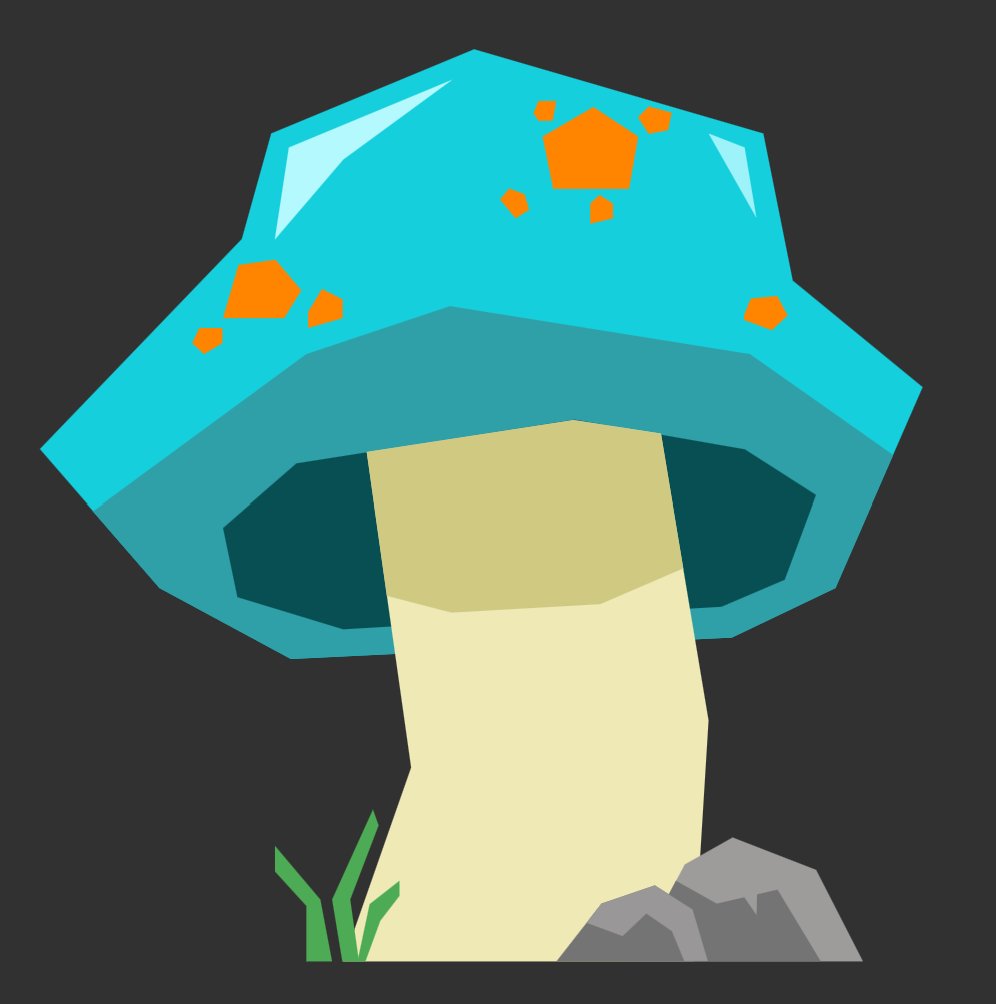 Quick environment sketch before work. #hbar #indiedev