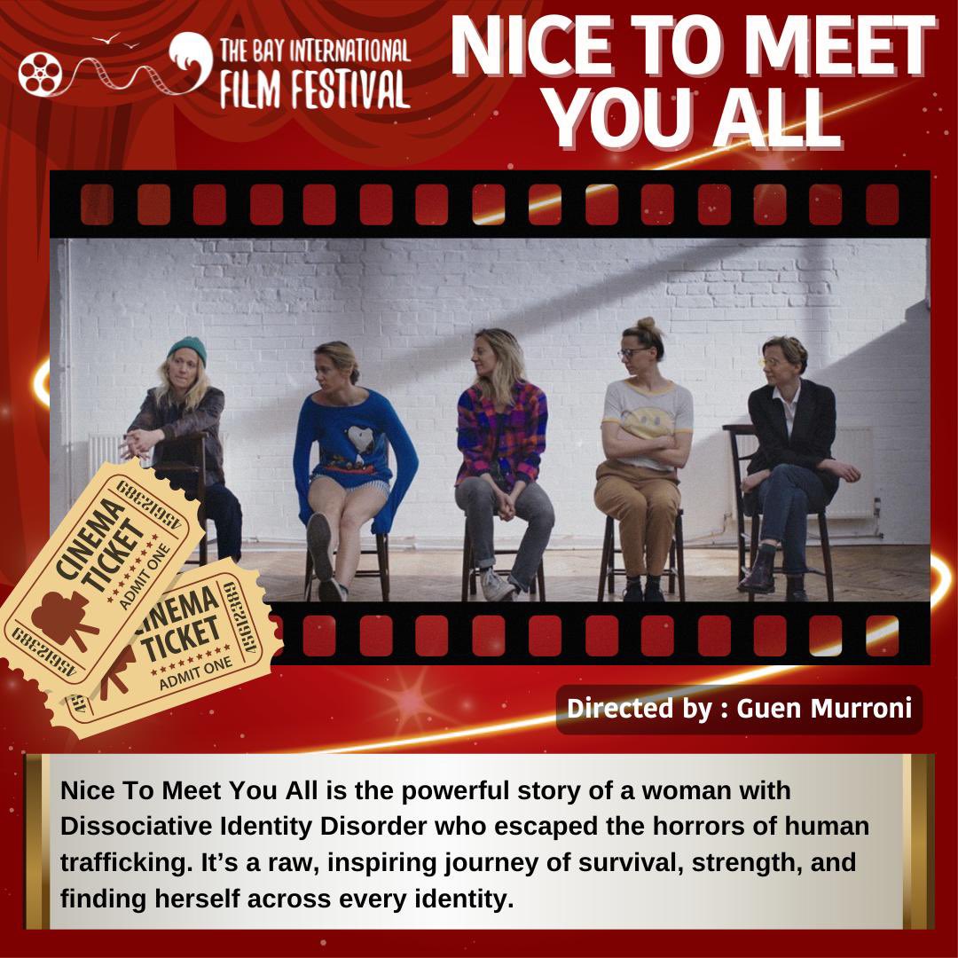 “Nice To Meet You All” is a celebration of a woman with DID who survived human trafficking rings in the US. 

We’re so proud to show a film that challenges stereotypes and remove the stigma around mental health.

📆30 November 15:00-17:00
📍 Reel Cinema