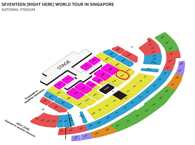 Svt_sangsang's tweet photo. WTS 
SEVENTEEN RIGHT HERE in SINGAPORE 
ORI PRICE! 

Day 2 (26 Jan 2024) - $328 + $10 (Booking Fee)
Section PC9 row 6 seat 28

*Proof provide  

 #세븐틴 #SEVENTEEN #SVT_RIGHT_HERE_WORLDTOUR #SVT_RIGHT_HERE_IN_SINGAPORE https://t.co/VBw1fiM1wp