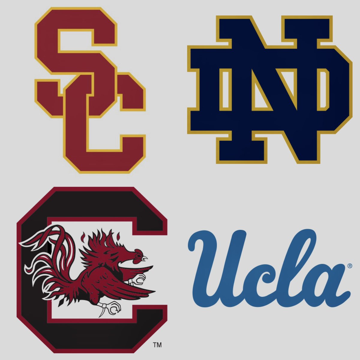 WEEK 3: We have two top-10 WCBB matchups you won't want to miss!

Saturday ➡️ No. 3 USC vs No. 6 Notre Dame
Sunday ➡️ No. 1 South Carolina vs No. 5 UCLA

Who do you have winning? 👀