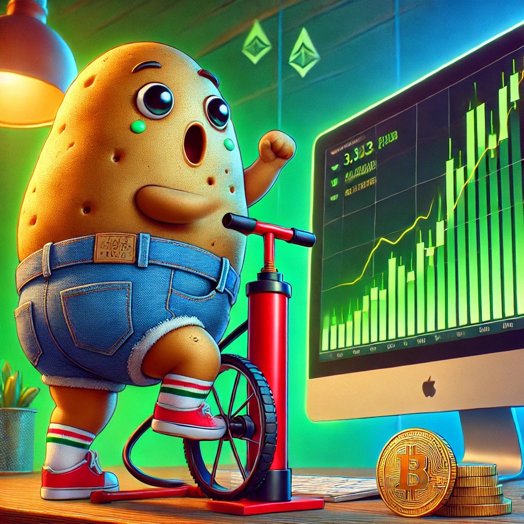 We asked ChatGPT for some help celebrating our pump. I think our little spud #memecoin is looking good in his cutoffs.  Keep the pamp going! $BTATO #ButtTato pump.fun/coin/25JaZFcz7…