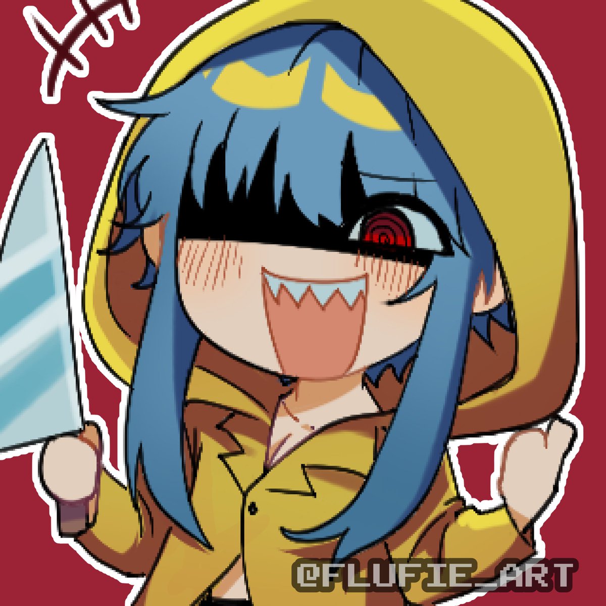 Flufie_art's tweet photo. Pfp pictures cus i try cure my artblock and writeblock 

#基地絵 #ZENO https://t.co/eCWj0zJKki