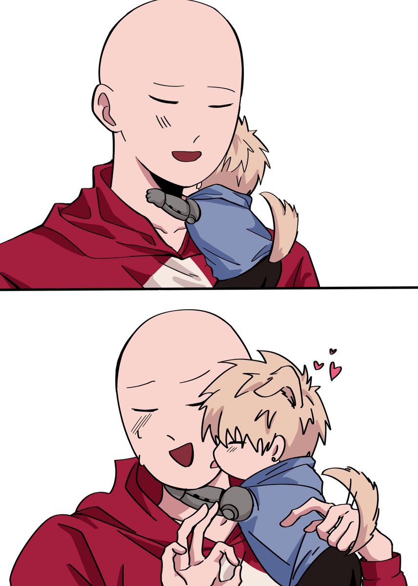 #ジェノサイ  #Genosai #サイジェノ #Saigenos #Flashysonic #onepunchman #opm #genos #saitama
Cat and dog:))
