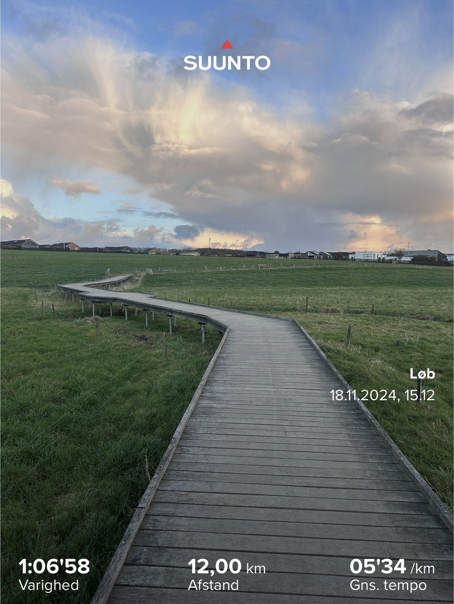 God intervaltræning i dag! Stod på 6x800m i pace 4:05! Trætte ben, men hvor er det lækkert!! #twrundk