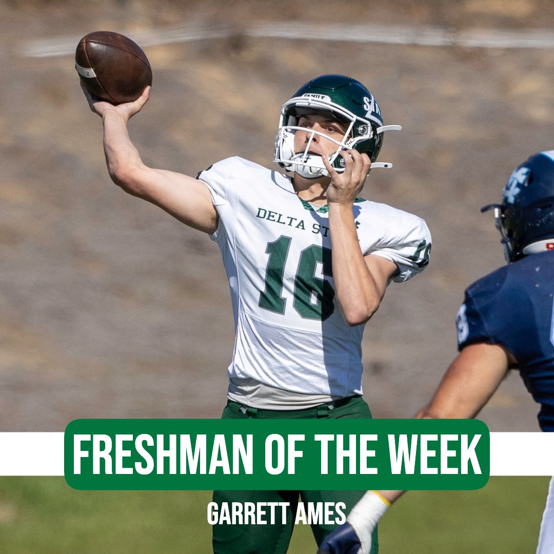 Garrett Ames is the <a href="/GulfSouth/">Gulf South Conference</a> Freshman of the Week!