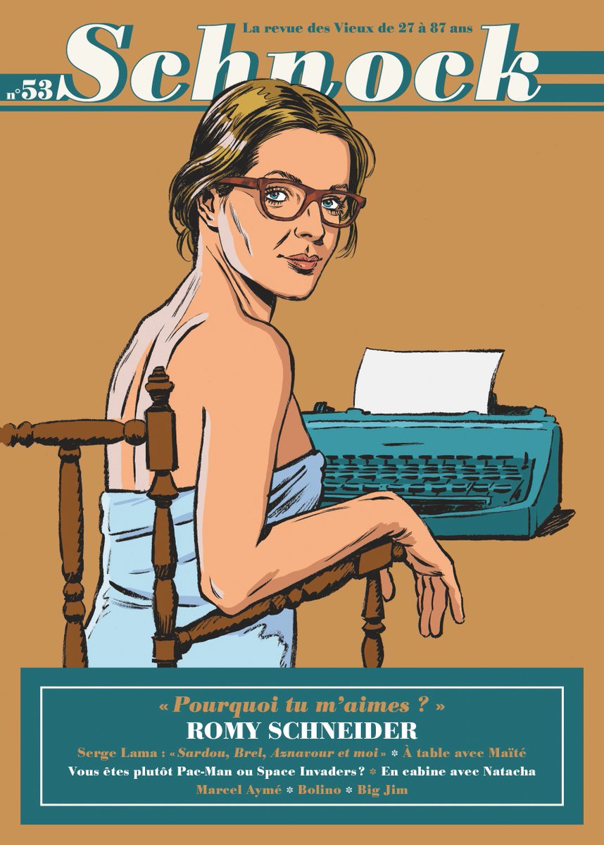 Exclu !
Romy Schneider sera en couverture du Schnock #53 à paraître le 4 décembre.
Y'en aura t-il pour tout le monde ?
#schnock #romyschneider