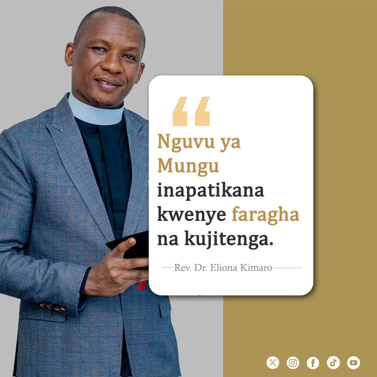 Rev. Dr. Eliona Kimaro tweet media