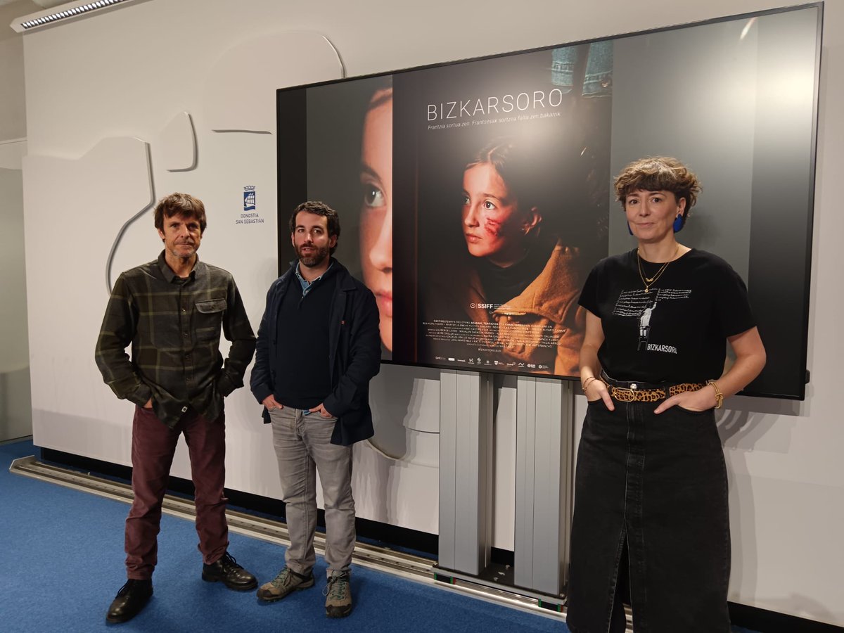 Josu Martinezen #bizkarsoro Donostiako Principe zineman ikusgai ostiraletik goiti, <a href="/SadeCines/">Sade Cines</a> , <a href="/BAGERAelkartea/">Bagera Elkartea</a> eta <a href="/donostiakultura/">Donostia Kultura</a> partaideei esker. Ez huts egin pantaila handian (berriz) ikusteko aukera!