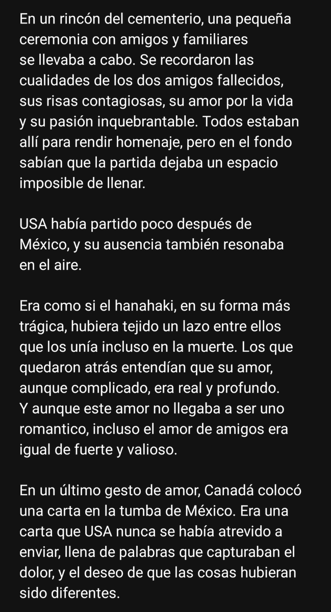 LUPMGA's tweet photo. ¿Y Si Lo Volvemos A Intentar? 

— Epílogo [Parte 1/2] — 

#USAMexWEEK #Countryhumans https://t.co/cT83GcBXOJ