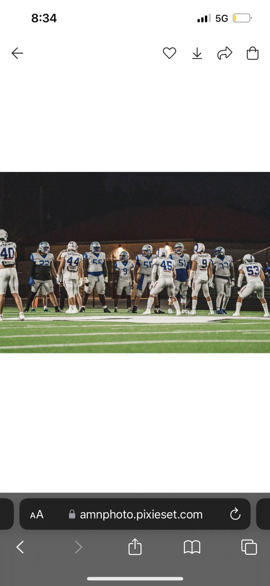 Thank you KC for allowing me to continue my football journey and my education. Love all my KC brothers I went to war with and battled through adversity with. Wishing everyone the best of success on their journey’s 💙🤍