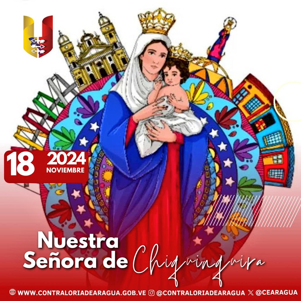 #18Nov es una fecha especial para los católicos, ya que se celebra el Día de la Chinita, en honor a la Virgen de Chiquinquirá, patrona del estado Zulia. Esta festividad religiosa es una de las más importantes y queridas por los venezolanos, quienes dan muestra de fe y devoción.