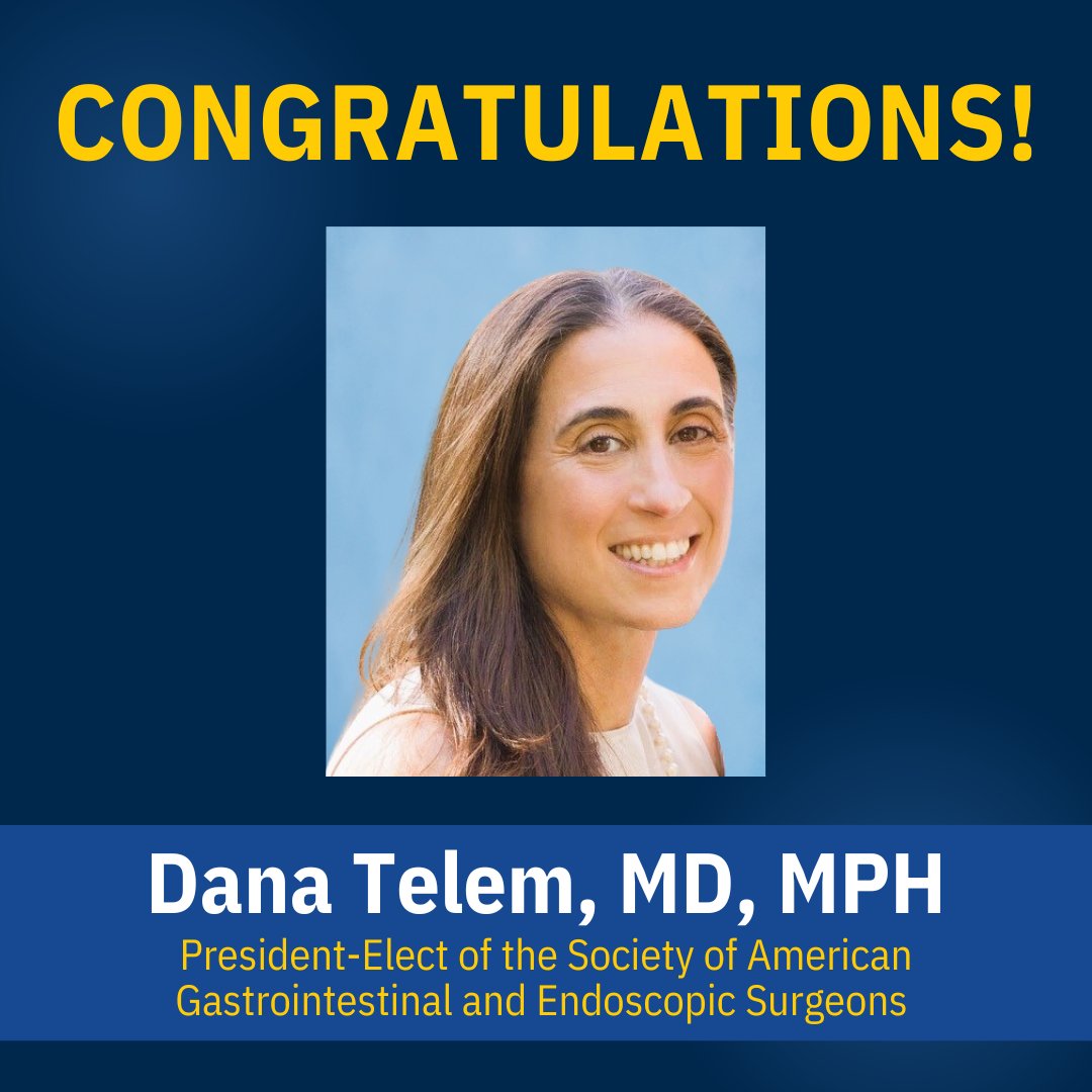 Michigan Surgery (@umichsurgery) on Twitter photo Weβre thrilled to have such important representation on <a href="/SAGES_Updates/">SAGES is in Tampa in 2026!</a>. Congratulations to Dr. Telem for this huge honor! Weβre thrilled to have such important representation on <a href="/SAGES_Updates/">SAGES is in Tampa in 2026!</a>. Congratulations to Dr. Telem for this huge honor!