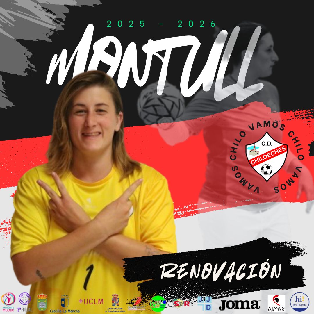 ‼️ COMUNICADO OFICIAL ‼️ 

Nuestra portera Cristina Montull tendrá que pasar por quirófano debido a una lesión grave de rodilla.

Desde el Club tenemos confianza plena en que volverá más fuerte y por ello anunciamos su renovación para la temporada 25/26.

Ánimo Montull!!! 💪🏼