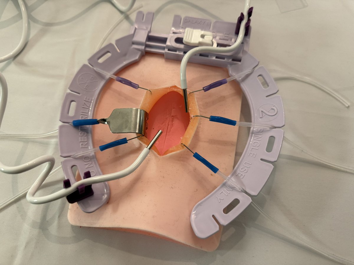 Very precious opportunity to be in the female reconstructive masterclass at UCLH these three days