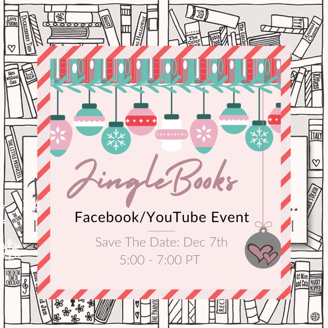 Official Press Release...

Jingle Books 2024 Is a Virtual Holiday Celebration Featuring Authors, Games, Giveaways and Holiday Cheer

The annual virtual, bookish celebration is presented by Books That Make You and kicks off with a livestream event on December 7, 2024.The free,