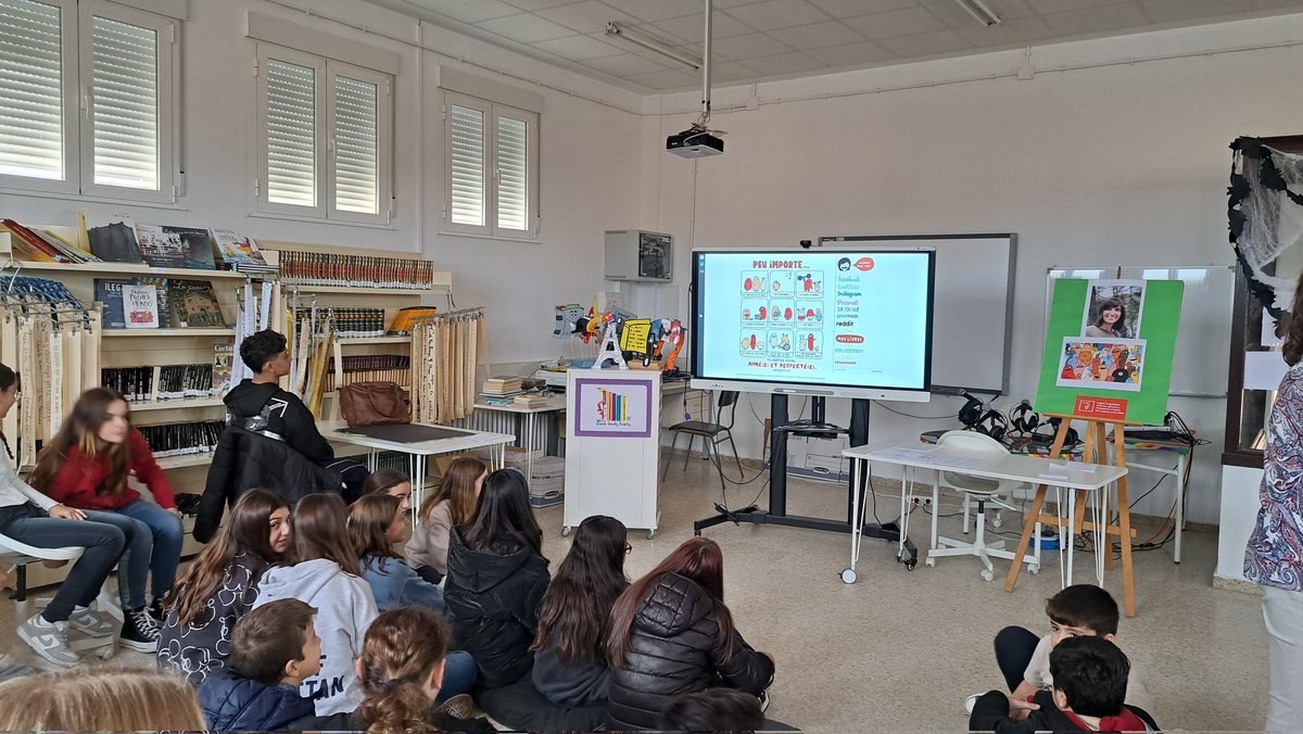 bsanchezgFLE's tweet image. Le 16 novembre, c&apos;est la Journée Mondiale de la Tolérance et aujourd&apos;hui on a travaillé le respect de la différence avec les élèves de 1° ESO A y B @iesGermanSR avec une BD d&apos;Élise Gravel: Peu importe.
@bsanchezgFLE #Journéemondialetolérance 
#respectdifférence 
#PLC