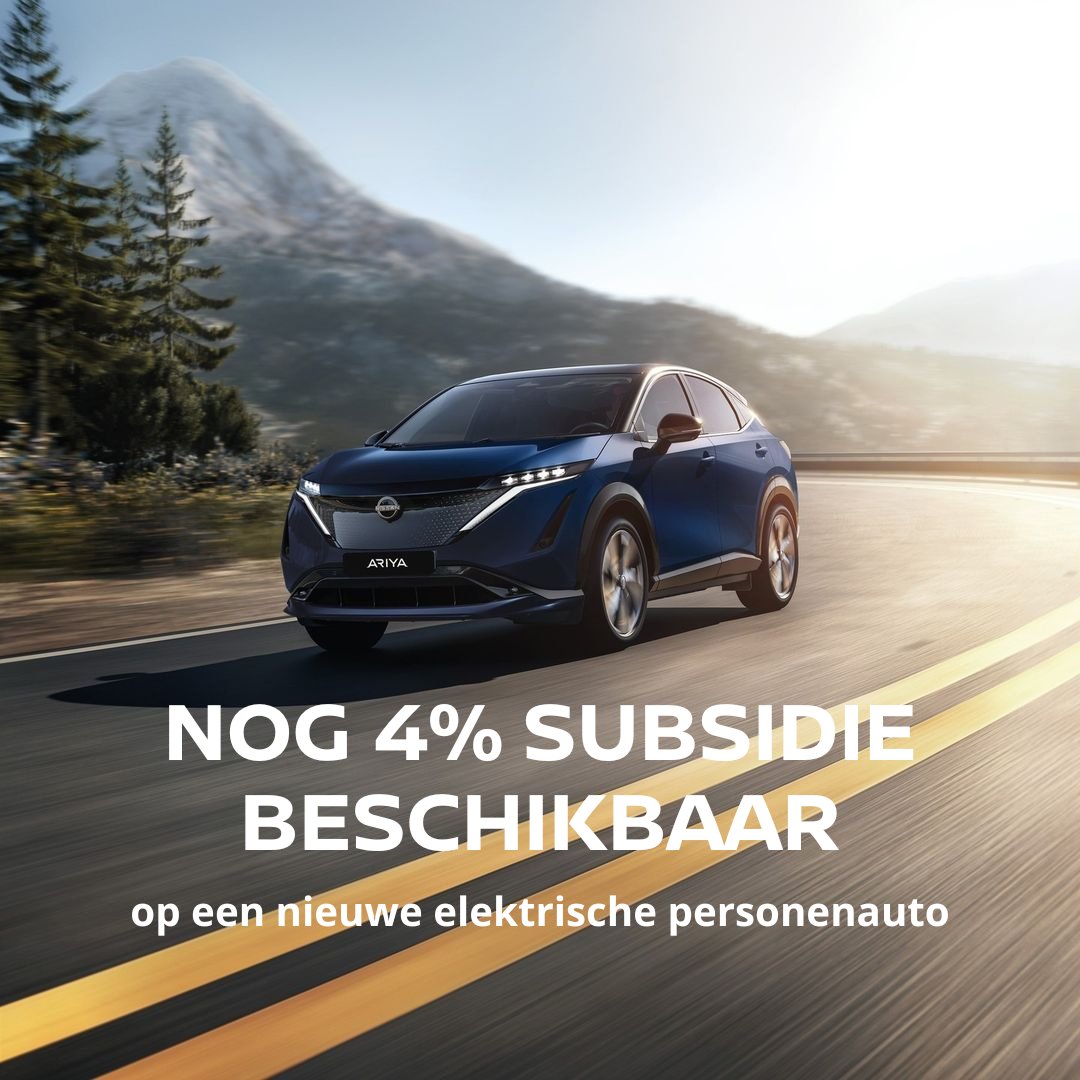 StamNissan's tweet image. Dit is je laatste kans om nog te profiteren van de Subsidieregeling (SEPP) op nieuwe elektrische auto’s! Er is namelijk nog 4% van het totale budget aan subsidie beschikbaar. 
hubs.ly/Q02Yxb-Z0

#Subsidie #SEPP #Elektrischrijden #StamNissan #Nissan
