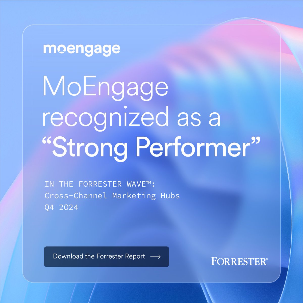 We’re thrilled to be named a “Strong Performer” with the highest overall customer satisfaction ratings from reference customers in The Forrester Wave™: Cross-Channel Marketing Hubs, Q4 2024

Get your copy here:
okt.to/Mgf29l