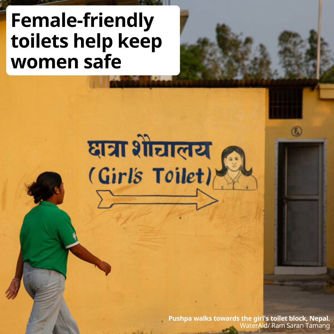 For women and girls, decent toilets mean:

✅Privacy
✅Dignity
✅Safety

#WorldToiletDay