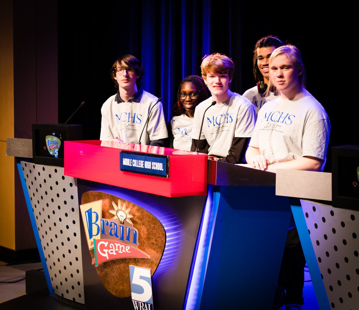 MCHSDurhamTech's tweet image. A fine showing from our trivia team @WRAL&apos;s Brain Game over the weekend. We came up a bit short against @restrihigh but had a fun time participating. Catch the broadcast on 12/21 at 10:30 a.m.