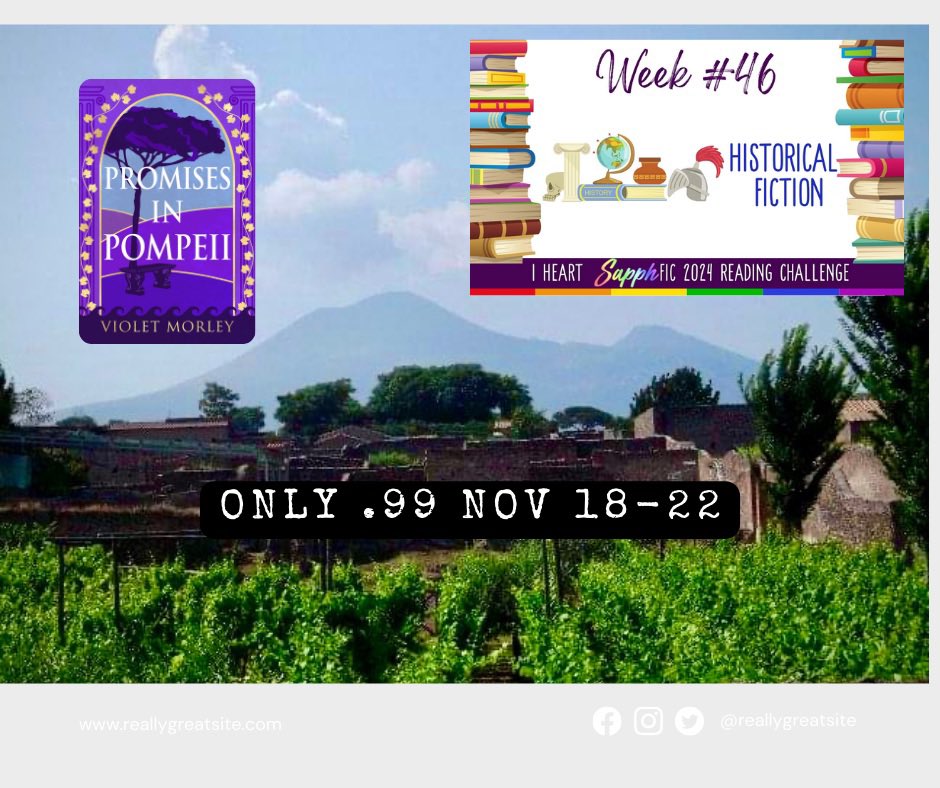 I took this photo when visiting Pompeii in my early 20’s. Never in my wildest dreams did I think I’d use it for promotional content for a book I wrote. It’s currently on sale for only .99 Nov 18-22. Check out iheartsapphic website for other amazing deals, and books to add to TBR.