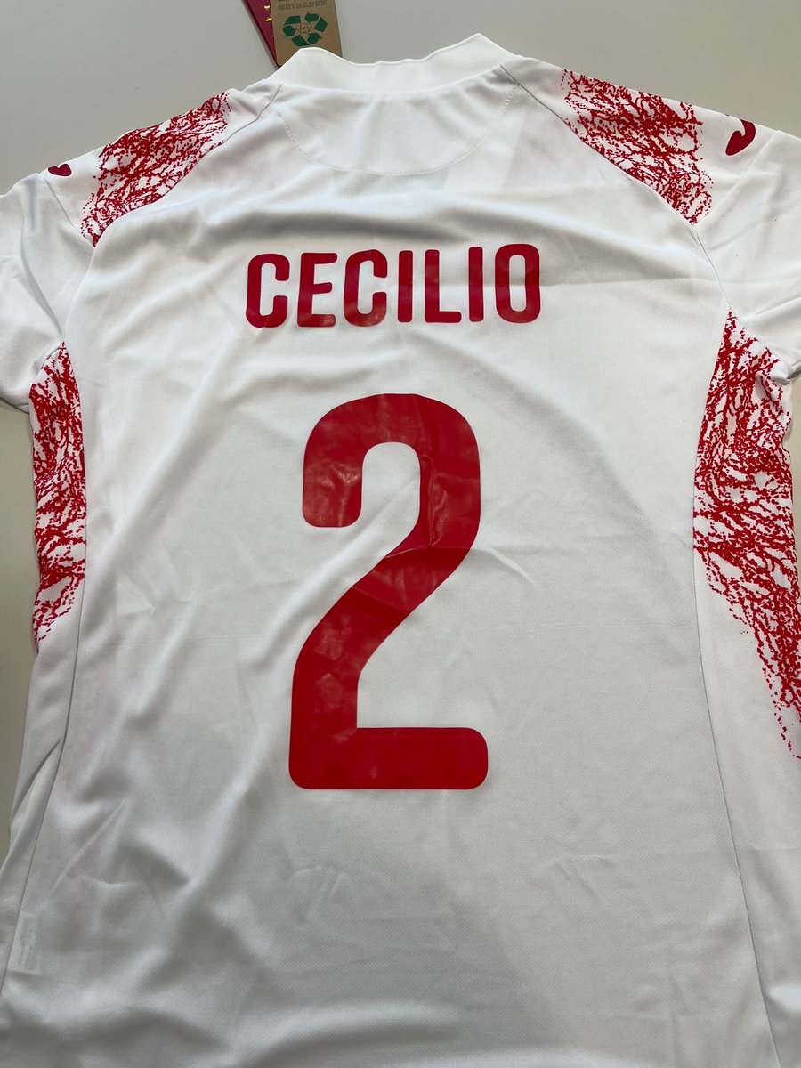 Acabamos de subir a los lotes otra joya.  Nuestro internacional de fútsal <a href="/ceciliomorales9/">Cecilio morales</a> nos cede la camiseta con la que jugó el último partido internacional de la selección española el 6 de noviembre. 

GRACIAS!!!

Victoria de España  frente a Portugal por 1-0. La camiseta la