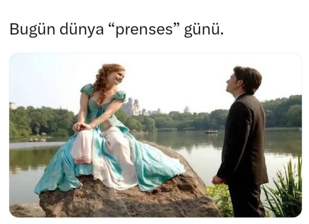 Biz kraliçe olarak devam edelim.
( Kimsenin prensesi olmadığımıza göre )