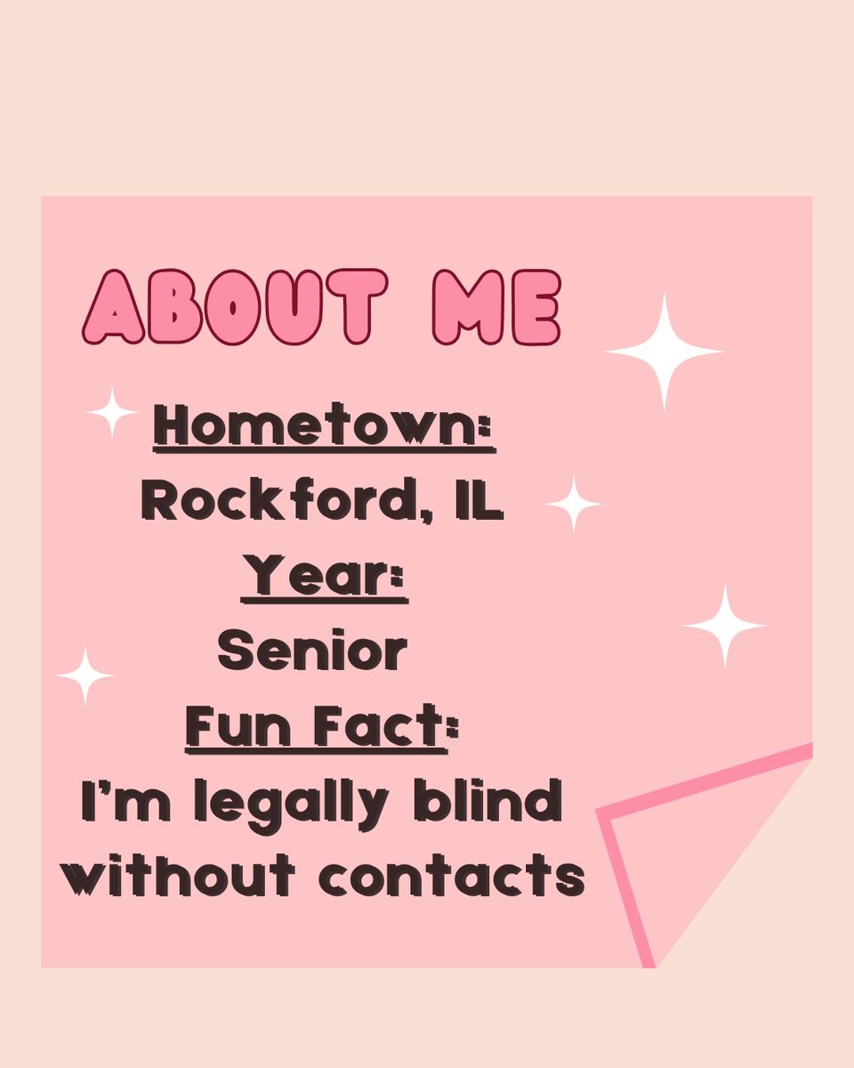 DISC_LabKids's tweet image. 🌟RA Spotlight: Grace Vella🌟
Meet Grace, a Senior from Rockford, IL majoring in Psychology and on the pre-health track 🎓 She is excited to work with our research participants and better understand development 🧠
💡Bonus Fun Fact: Grace started as an Elementary Education Major