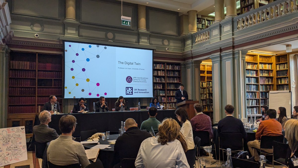 UKRI CircularChem (@circularchem) on Twitter photo Productive sessions are ongoing at today's event at <a href="/RoySocChem/">Royal Society of Chemistry</a> with <a href="/IChemE/">IChemE</a> and <a href="/innovateuk/">Innovate UK</a>.
Thankyou to all attendees for sharing your perspectives and contributions. We look forward to sharing the collaborative report that will be produced as a result of today's discussions. Productive sessions are ongoing at today's event at <a href="/RoySocChem/">Royal Society of Chemistry</a> with <a href="/IChemE/">IChemE</a> and <a href="/innovateuk/">Innovate UK</a>.
Thankyou to all attendees for sharing your perspectives and contributions. We look forward to sharing the collaborative report that will be produced as a result of today's discussions.