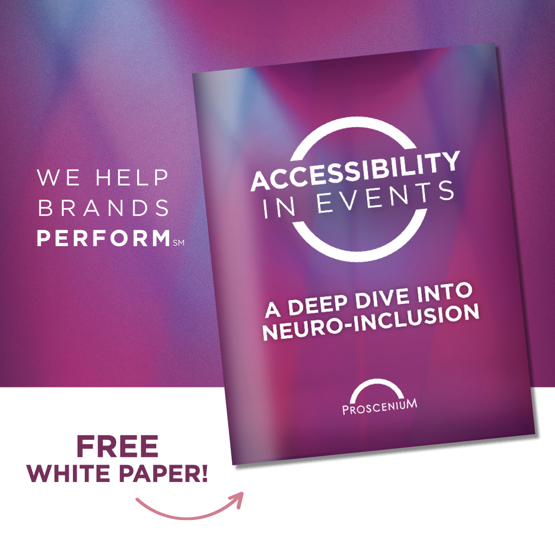 Fresh on the heels of co-producing the Broadway musical How To Dance In Ohio which redefined accessibility on Broadway, we’ve created a FREE-TO-DOWNLOAD white paper with insights on how to make your corporate events more accessible. ow.ly/J7K750U8kKA