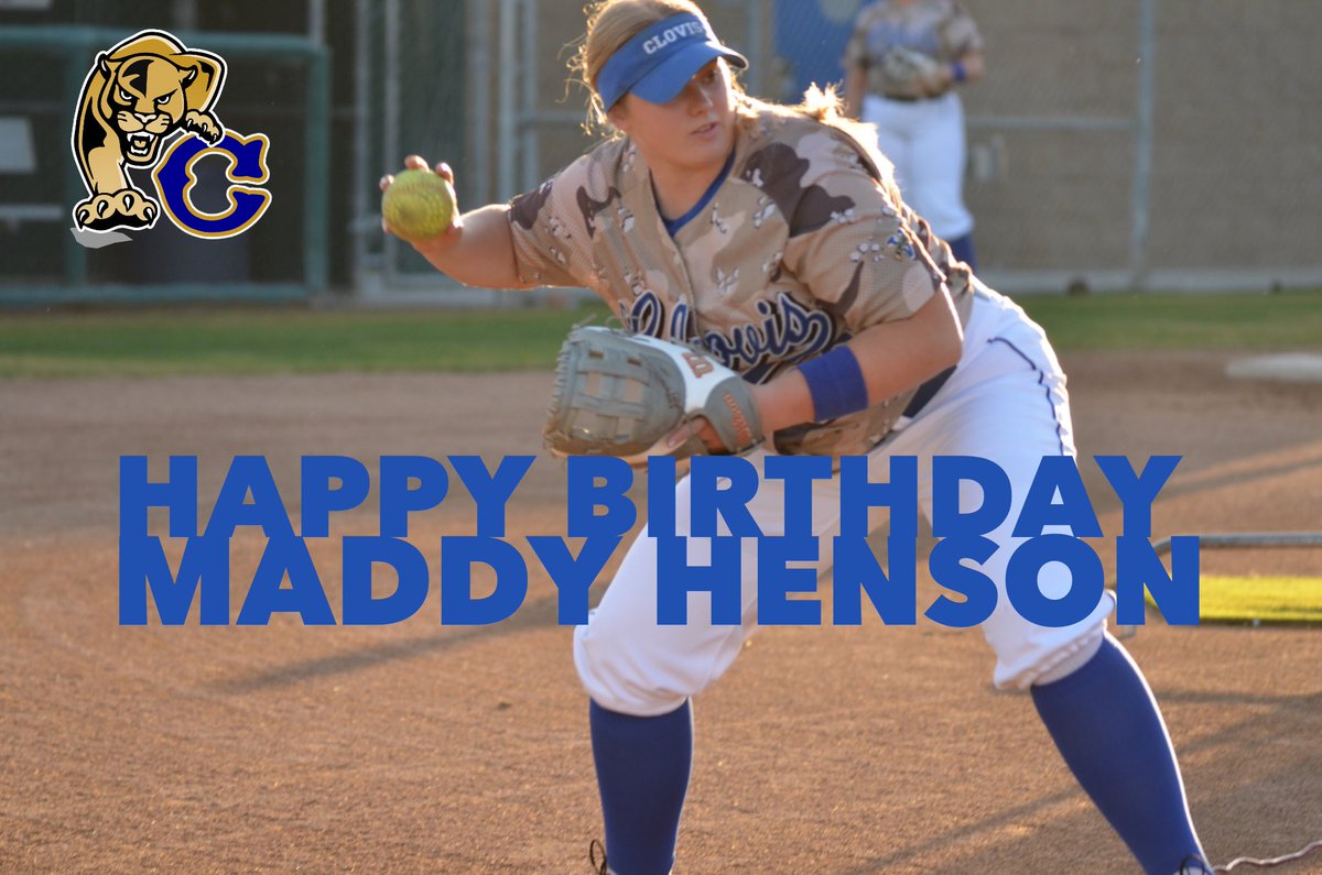 Happy birthday to former Cougar, Maddy Henson. Maddy was a big part of our 2022 Valley Championship. Maddy had so many big hits that season, non bigger than her game tying home run vs. Del Oro in the Nor Cal Semifinals. Have a great day Maddy!!