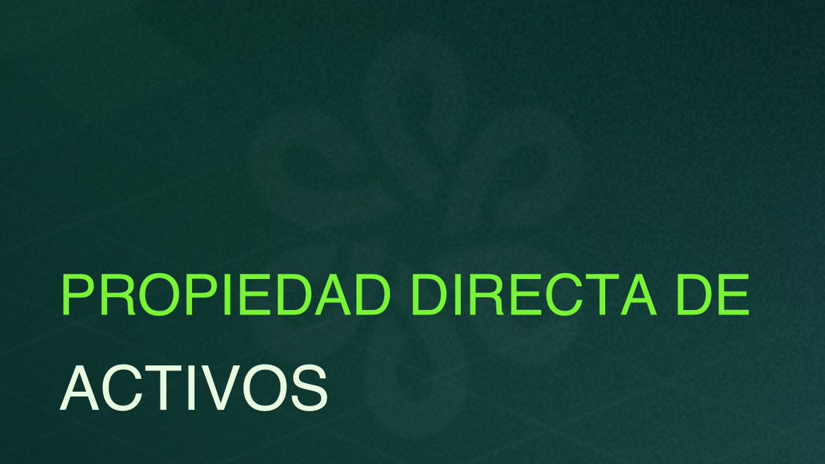 BloomBeans_ESP's tweet image. 🏦🚀 Propiedad directa! en bloombeans.io 
Activos seguros sin intervención de terceros.
🛡️ Toma el control de tus finanzas.
#Descentralización #PropiedadDirecta #Inversión