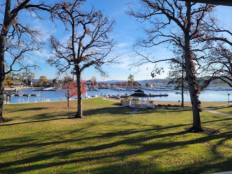 "The view from our room that we loved to glance up at while reading a book. We love the location and the views, the people and the local restaurants, and the peacefulness of the lake on the shore path."

- JONATHON R.
