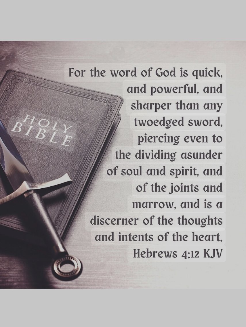 AliCar1776's tweet photo. @ChristIsComing5 #THEGOSPEL π©ΈππΌπ©Έ
#JesusChrist βοΈ
#JesusIsOurSaviour π©Έ
#JesusIsKing π
#JesusIsLord ππΌ
#JesusLovesYOU β€οΈ
#HolyBible π
#Worship ππΌ
#Study π#Hebrews
#ChristianRoundtable
Thank you for sharing the #WORD and FELLOWSHIP. ππΌβ€οΈ
Please SHARE the SPACE. π https://t.co/4IWsLyk63Z