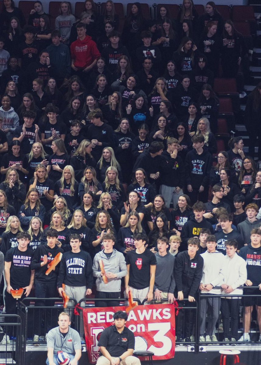 RedHawkVB's tweet image. Thank you #ProgramNation ๐ค๐ซถ #RowdiesInRedbird ๐ฅณ #CHAMPS