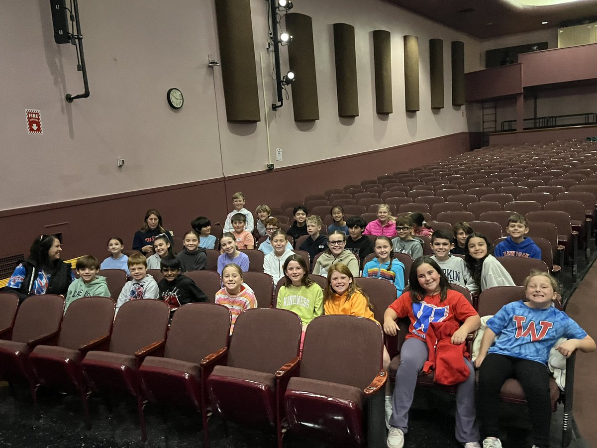 Today we held a “Sneak Peek” of the upcoming fall drama Pride and Prejudice! We welcomed 4th and 5th graders from Wilson Elementary and some select high school classes! <a href="/RVCSchools/">Rockville Centre School District</a>